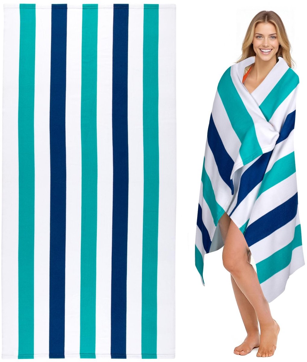 Omgoods - Microvezel Strandhanddoek 90x180cm Sneldrogend en Zandvrij