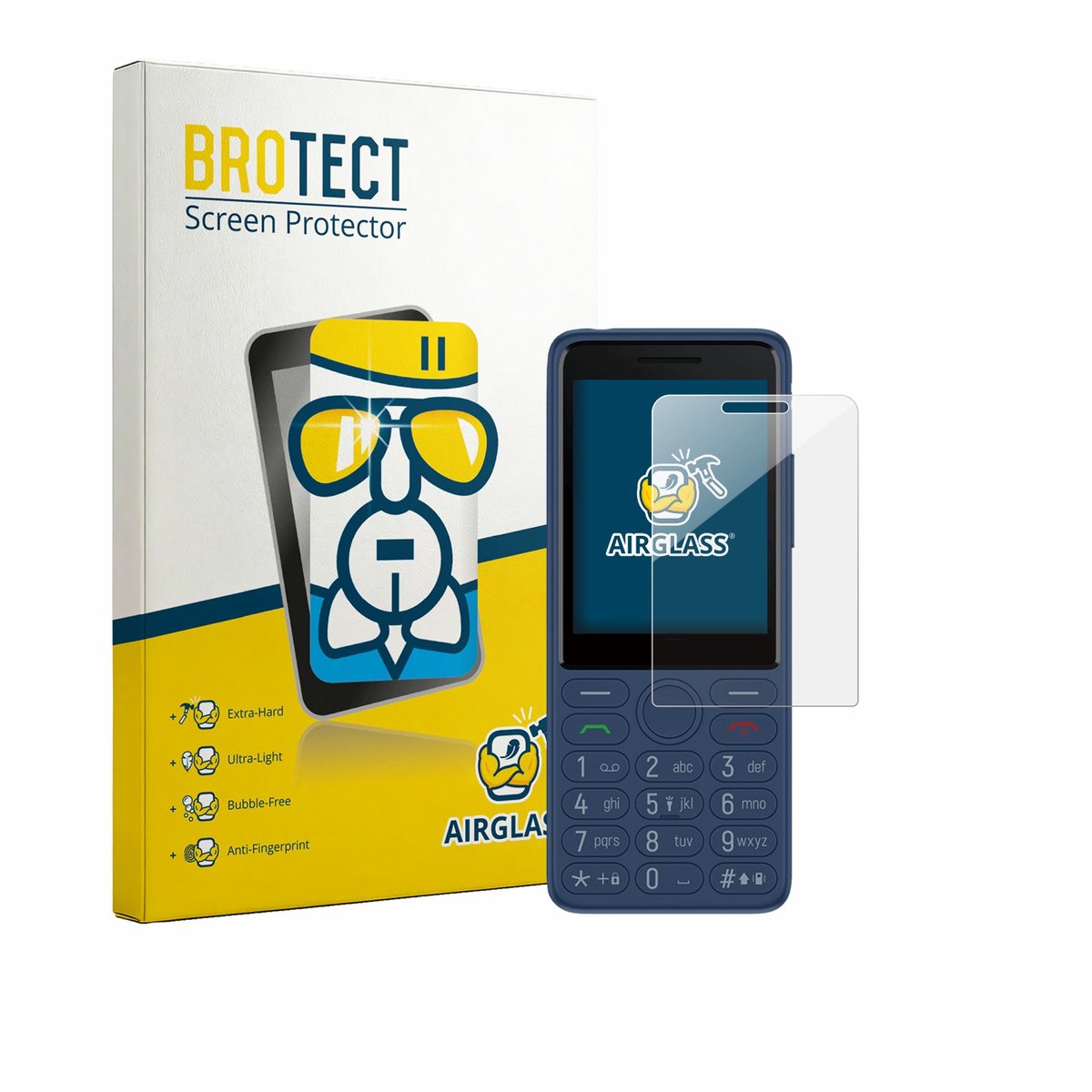 Screenprotector voor TCL OneTouch 4042s Beschermglas transparant