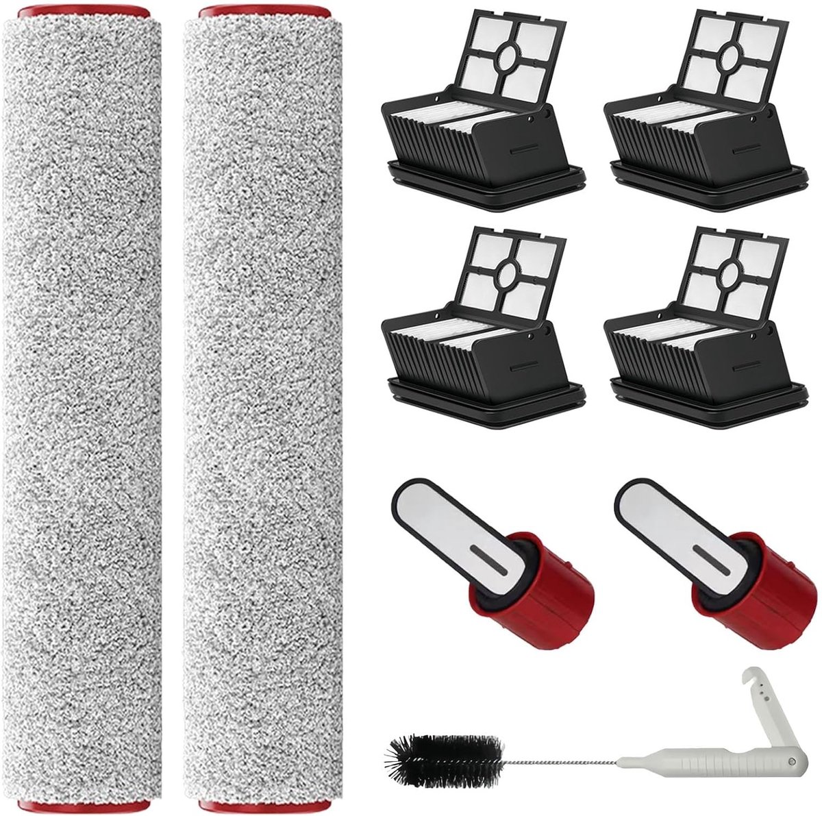 Accessoires voor H12 Pro en H12 Dual Stofzuiger: Rollerborstels, HEPA-filters en Reinigingsonderdelen voor Efficiënte Schoonmaak