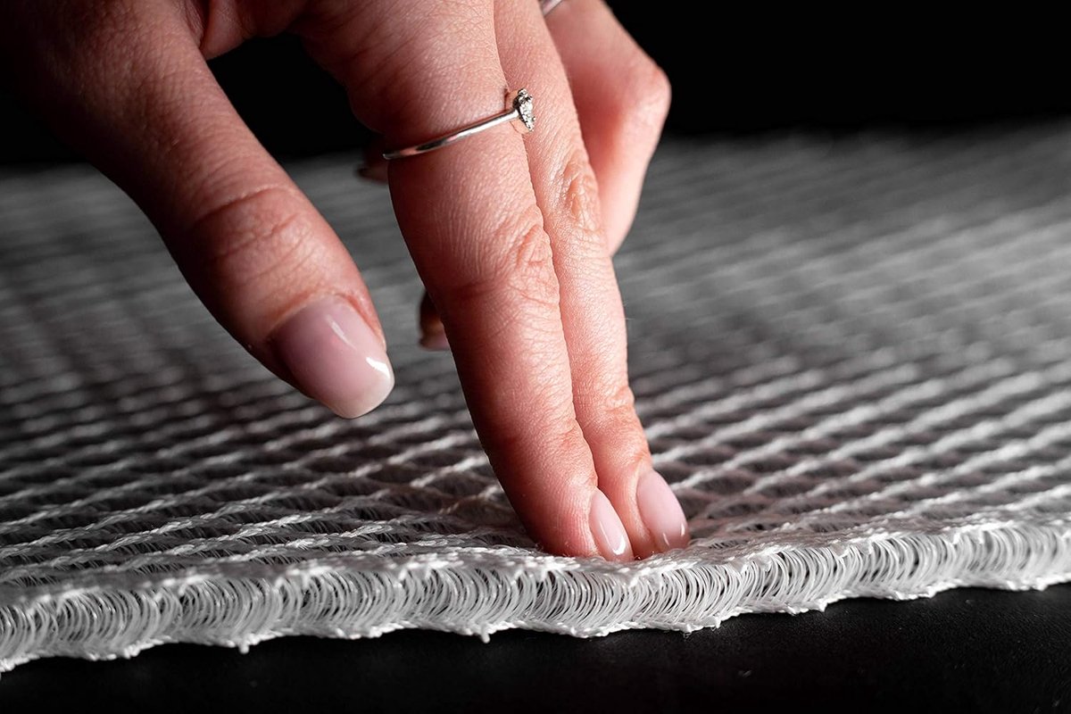 SnelShoppen - Airflow Matrasonderlaag 10 mm - Ademend 3D Mesh - Op Maat Snijden - Ventilatie voor Matras 140x200 cm