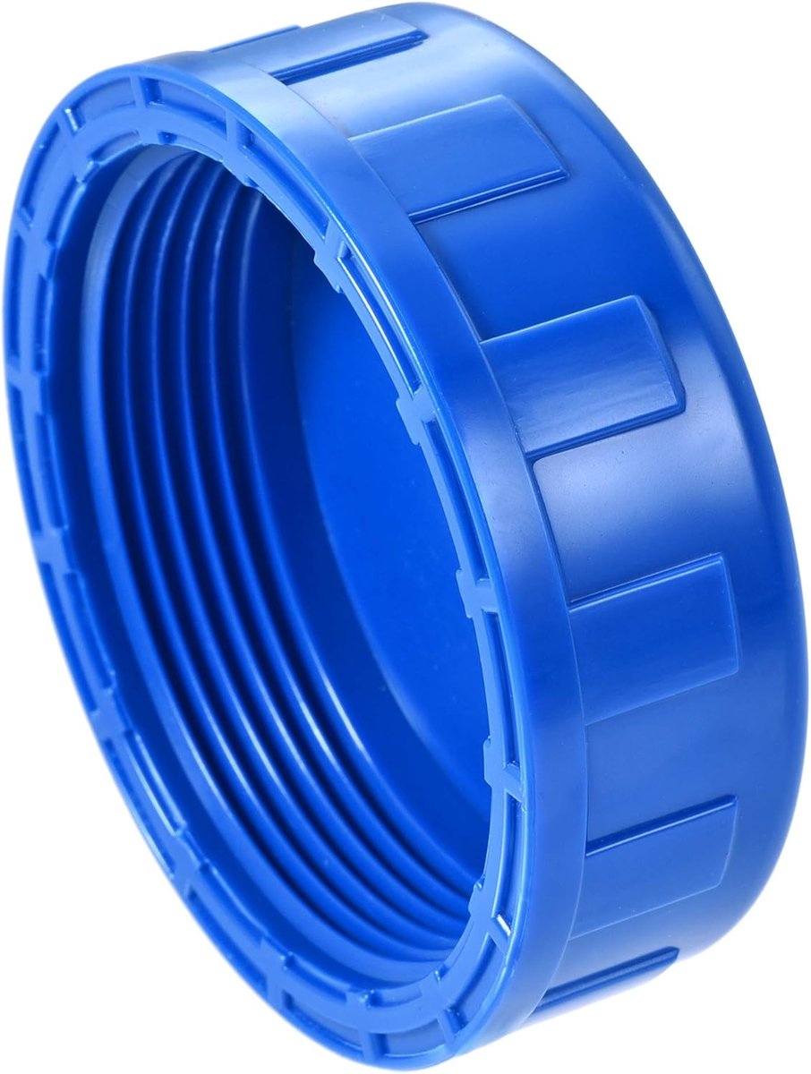 sourcing map G2 buisschroefverbinding dop PVC ronde binnendraad slangconnector blauw