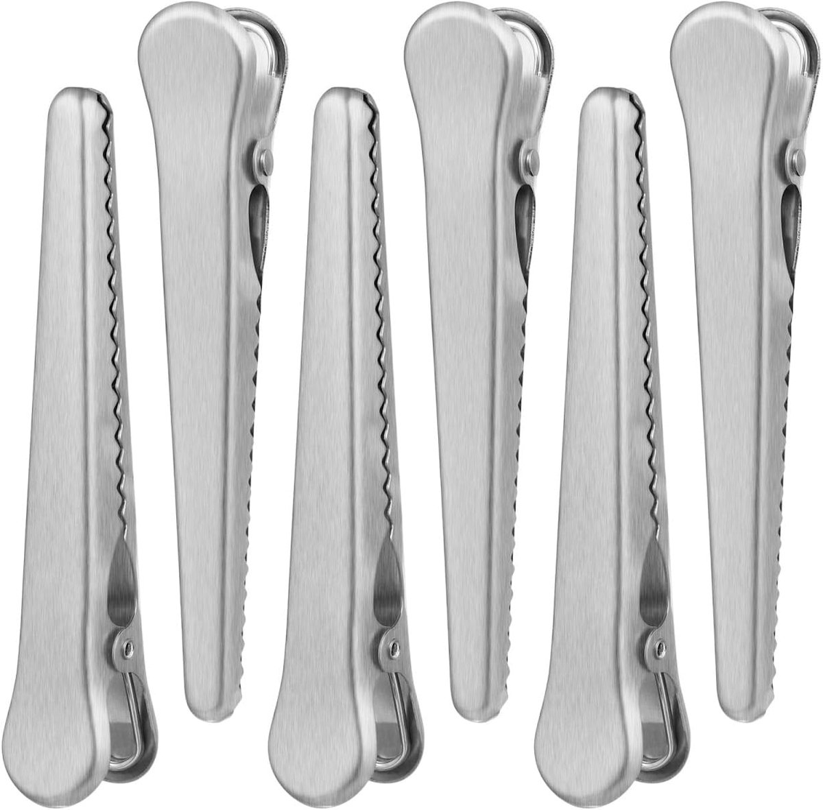 Zakklemmen, roestvrij staal, levensmiddelen, sluitclips voor keuken, koelkast, grip, clips