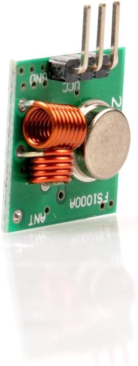 5-delige 433 MHz ontvanger en zendermodule Superregeneratie Draadloze Zendermodule Ontvangermodule Inbraakalarm 433M Ontvangermodule Inbraakalarm voor Raspberry pi
