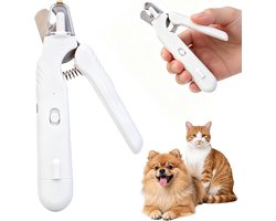 Pro, 2-in-1 led-klauwschaar, klauwschaar voor honden met licht, nagelknipper, voor veilige pootverzorging zonder angst