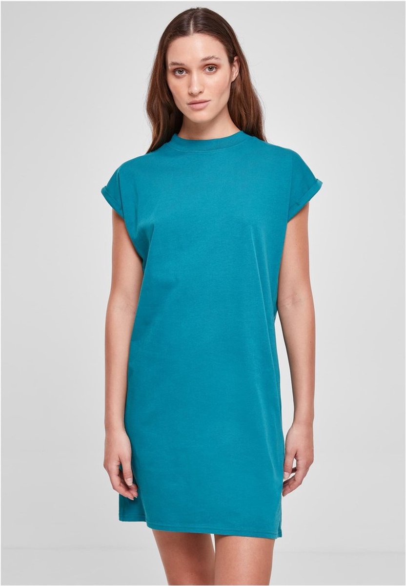 Urban Classics Turtle Extended Shoulder Korte jurk 3XL Blauw