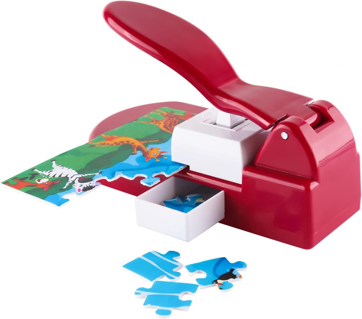 Puzzle Machine Cutter, Puzzle Production Machine with 10 Glue Foams for Arts and Crafts, Scrapbooking and DIY - ShopVlot