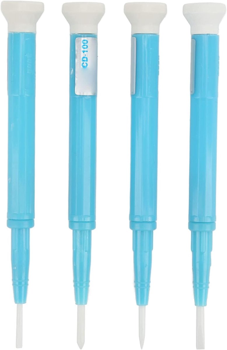 SnelShoppen - 4Pcs Keramische Schroevendraaiers voor Solderen, Verstelbare Weerstand en Capaciteit, 1.3mm, 1.8mm, 2mm, 2.6mm, Hoogwaardige Zirkonia, I