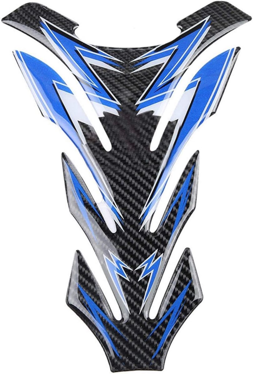 SnelShoppen - Tank Sticker voor Motorfiets, Carbon Fiber Gas Tank Pad, Beschermende Tank Sticker tegen Krassen, Duurzaam en Weerbestendig, Persoonlijk