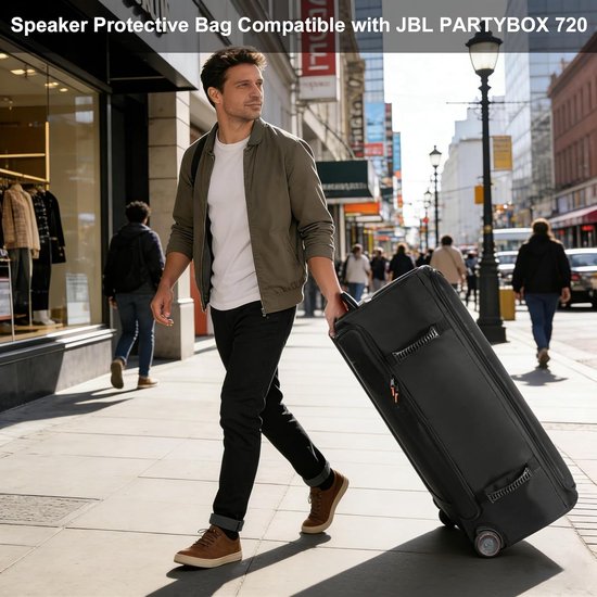 Speaker Travel Protective Case Compatible with JBL PartyBox 720, Portable Speaker Dust Cover Storage Bag for Outdoor - ShopVlot — afbeelding 5
