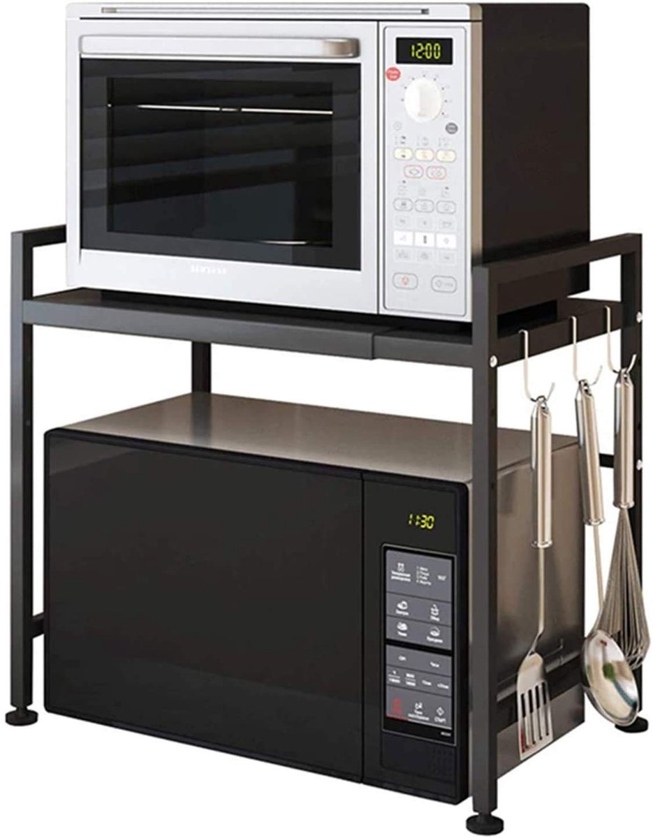 Omgoods - Verstelbare Magnetron Stand met 3 Haken
