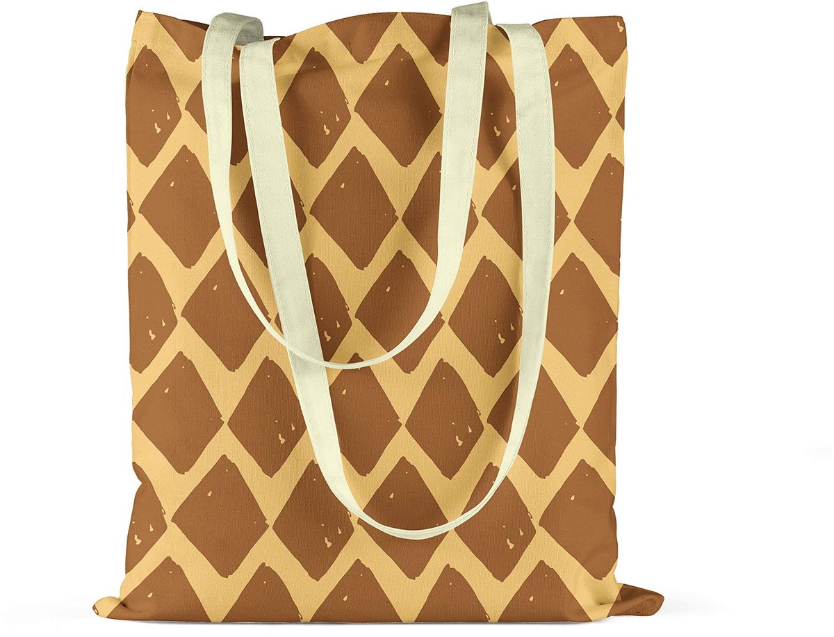 Omgoods - Herbruikbare Canvas Tote Bag met Handvatten