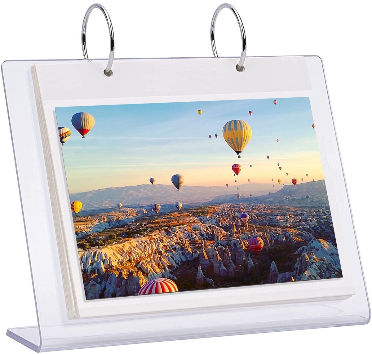 Omgoods - Mini Fotoalbum voor Desk met Acryl en PVC