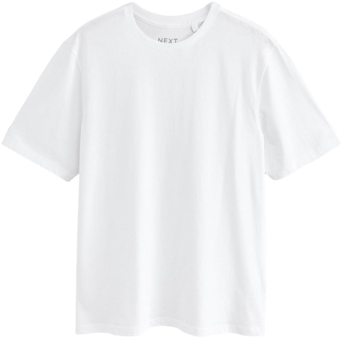 Next - Heren - Lichtgewicht T-shirt - Wit