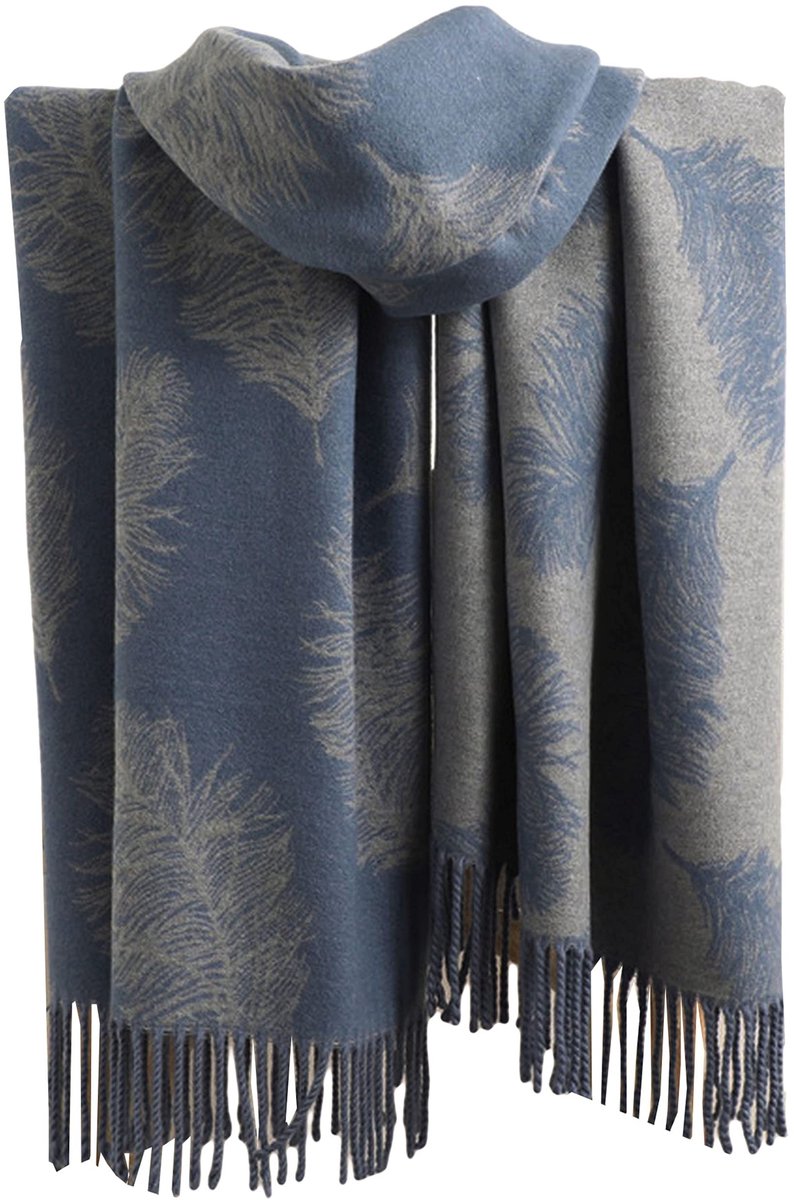 Omgoods - Houten Tulpen in Vaas, Kunstmatige Bloemen, 9 Stuks Lichtblauw