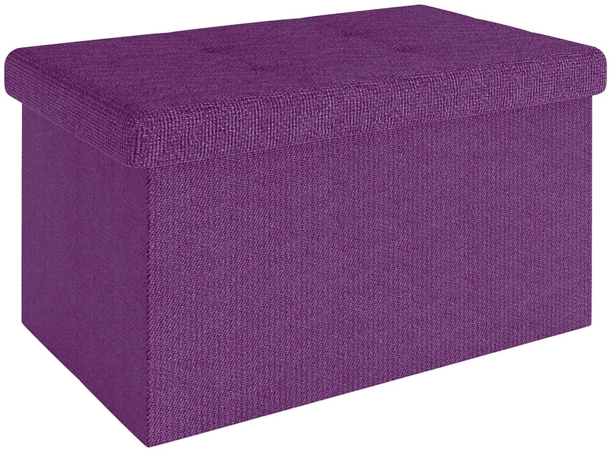 Omgoods - Vouwbare Sofa met Opbergruimte in Violet