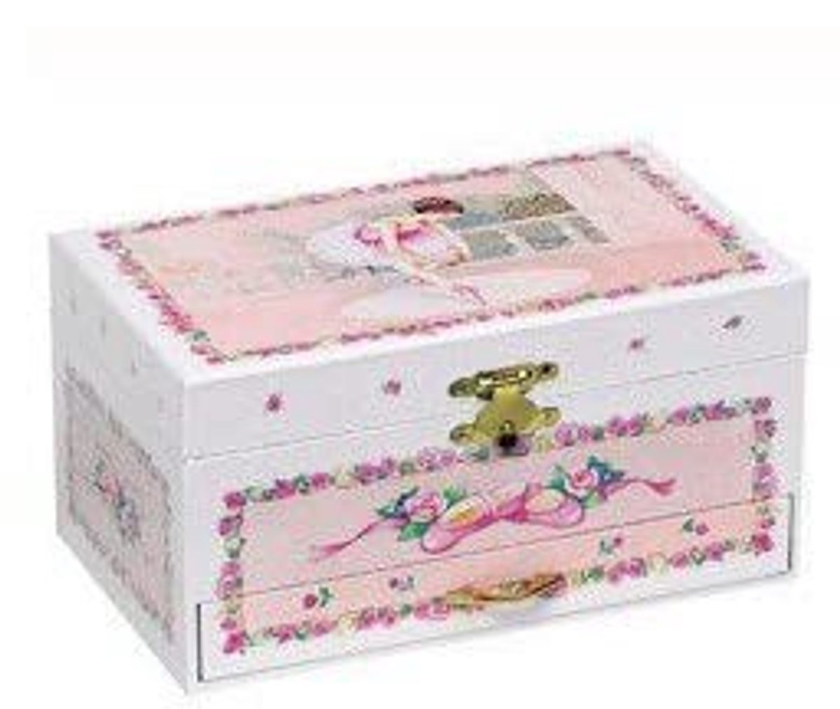 Omgoods - Muziekdoos Ballerina IV met Klank en Lade