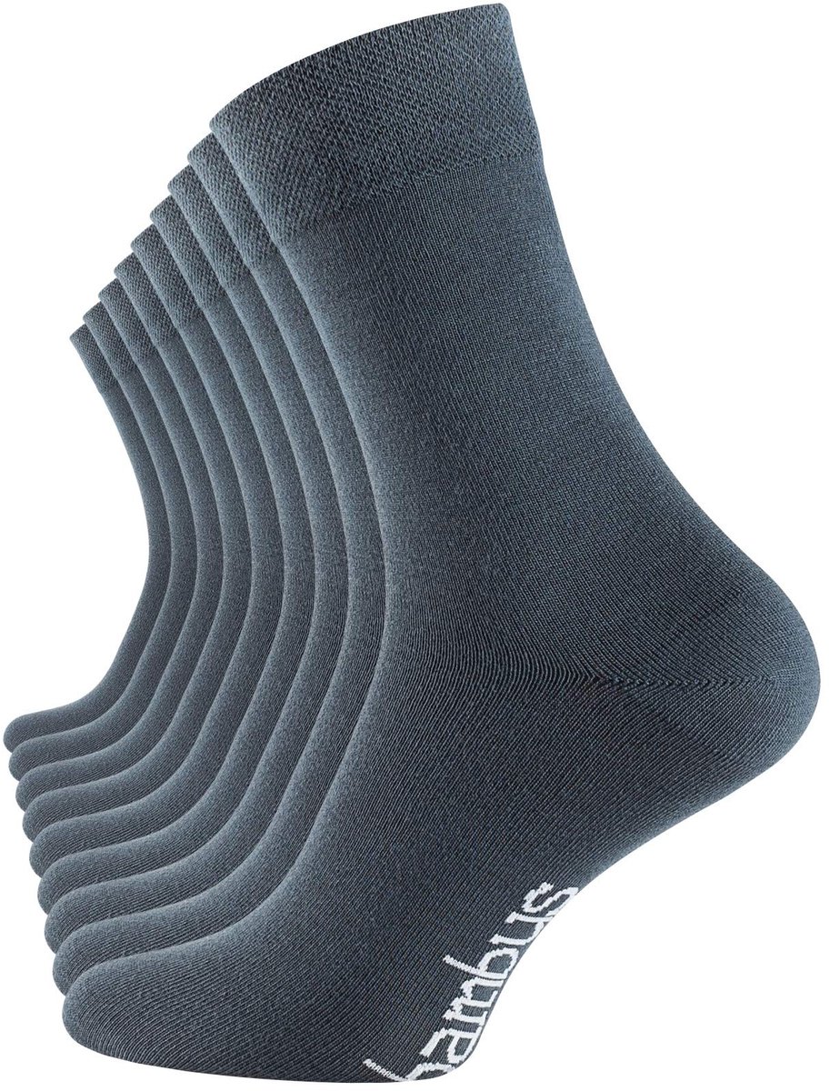 Omgoods - Zachte en Ademend Bamboosokken voor Dames en Heren, 6 of 9 Stuks