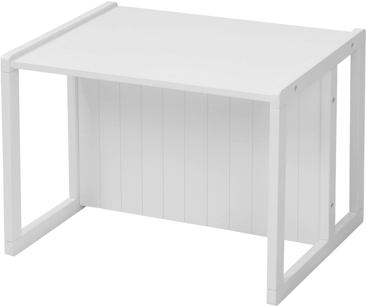 Omgoods - Kinderbank in Country Stijl, Omkeerbaar met 2 Zithoogtes