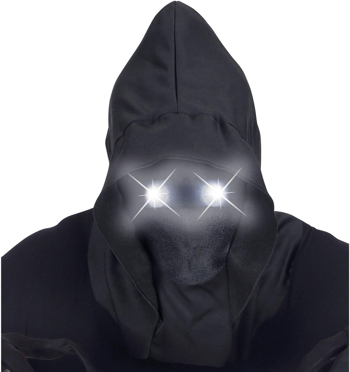 Omgoods - Halloween Masker met Kap en Luminescerende Ogen