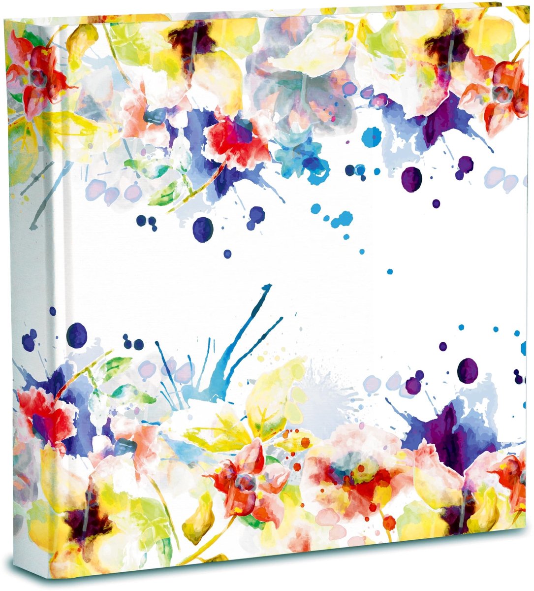 Omgoods - Fotoalbum met Bloemenpatroon, 80 Pagina's voor 320 Foto's