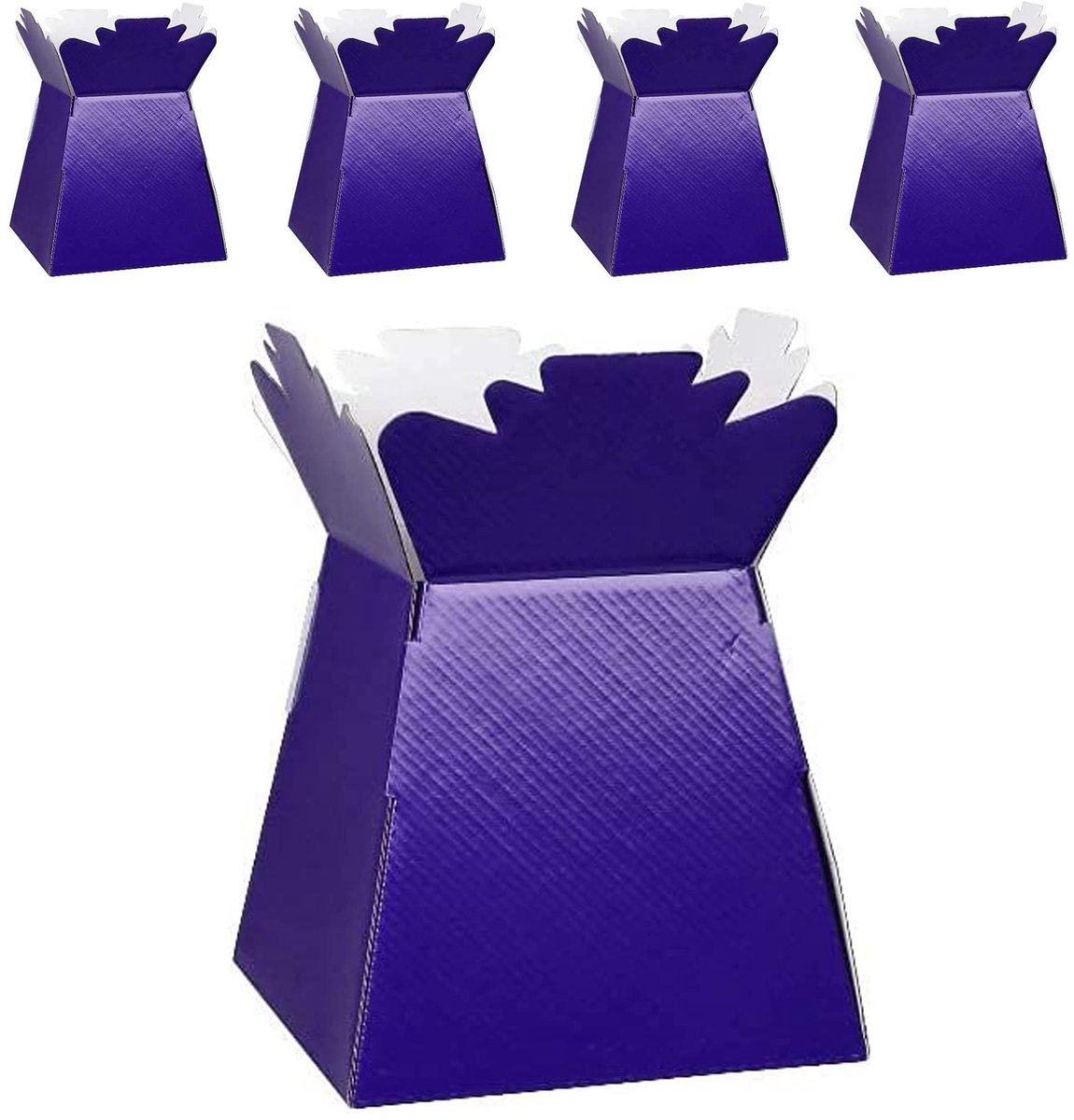 Omgoods - 5-Pack Bloemen Dozen voor DIY Bloemarrangementen