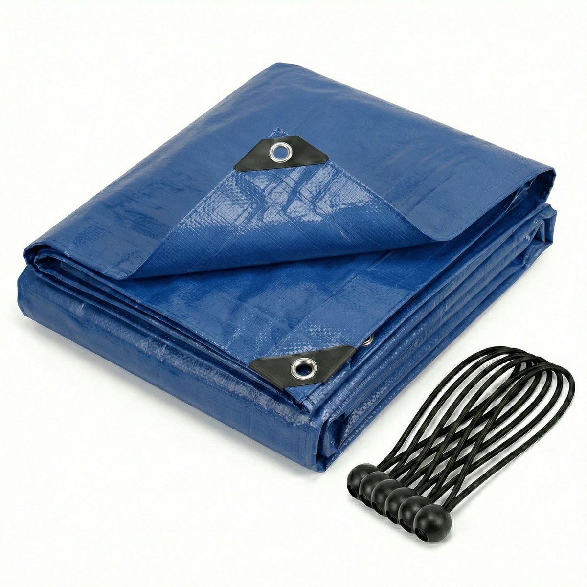 Omgoods - Tarpaulin met Oogjes en Tensioners 4 x 5 m
