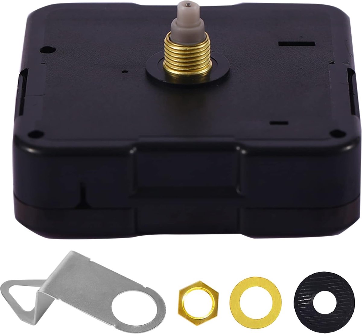 super geruisloos uurwerk voor wandklok met lange as en korte as 8/13/18,5/20/22 mm, DIY reparatie onderdelen vervangende bewegingsmechanisme (zonder wijzers. WT-5168 serie)