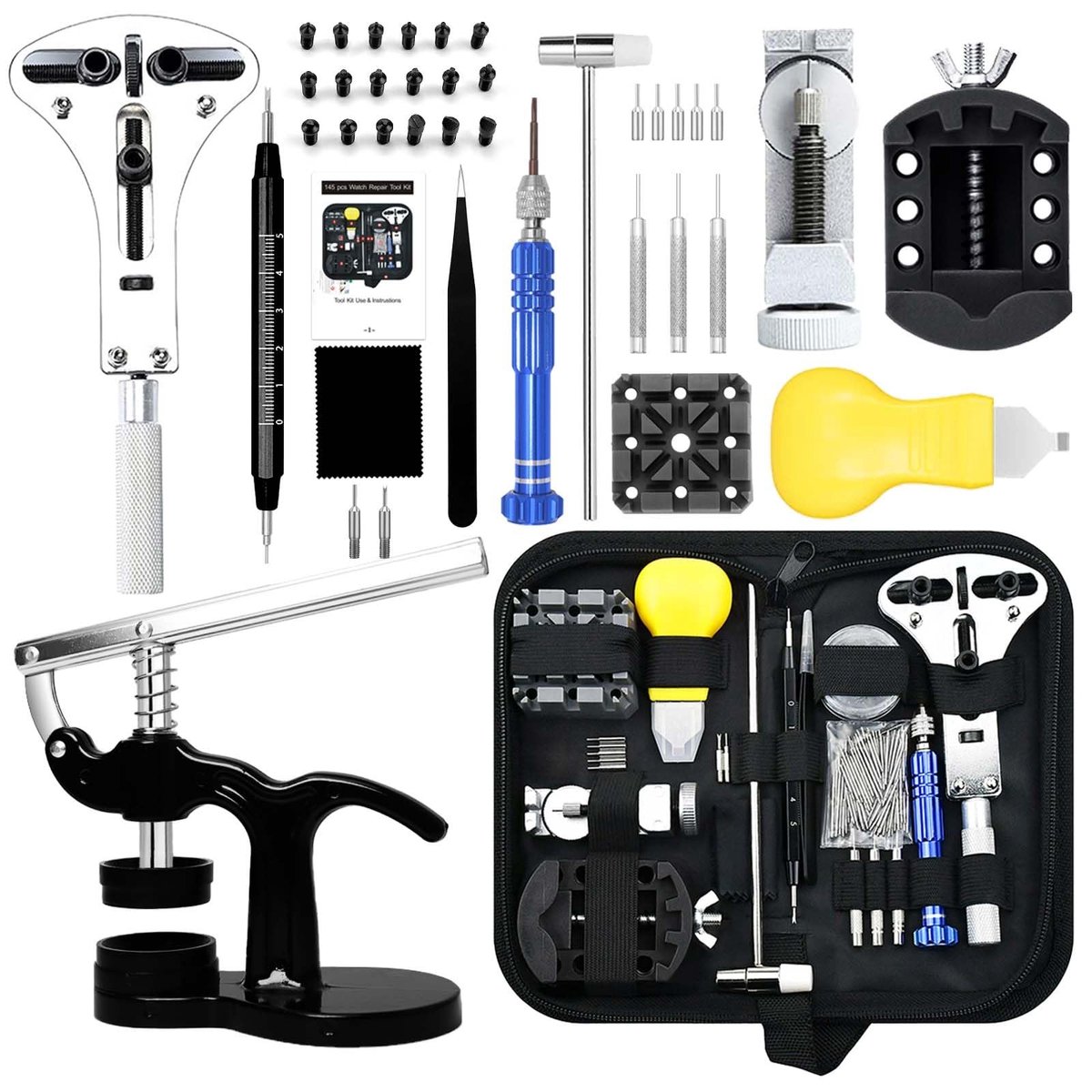 Omgoods - Professionele Horloge Reparatieset met Gereedschap