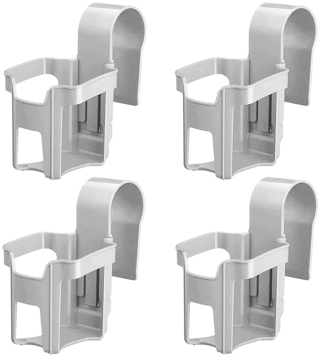 Omgoods - Set van 4 Drinkhouders voor Rand van het Zwembad