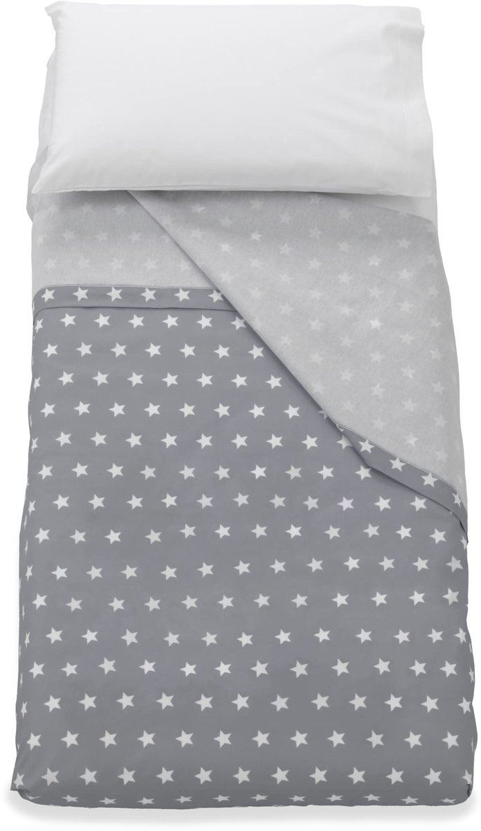 Omgoods - 3-Delige Bedset voor Kinderwagen met Sterrenpatroon