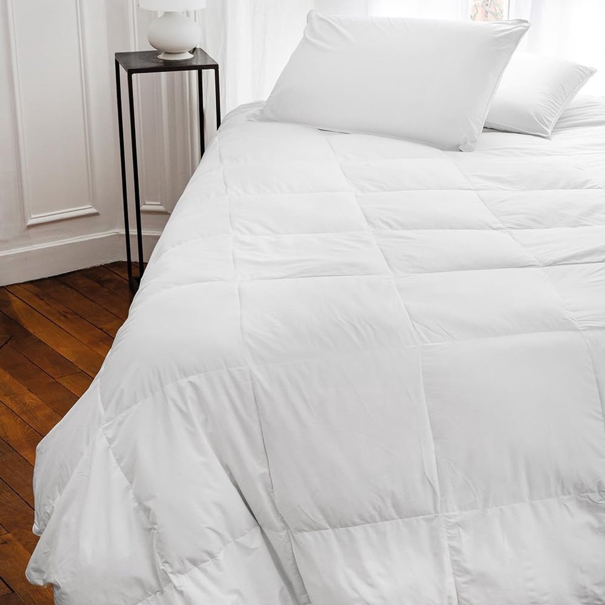 Omgoods - Donsveren Kussen met Percale Katoenen Bies - 50x70 cm