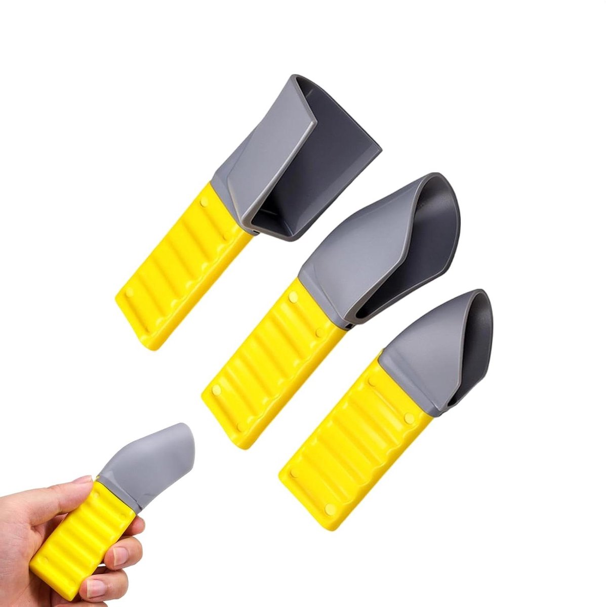 Betonschraper - Trekker Lijmresten - Muren Reinigen - Ergonomisch Handvat - 13 cm - Grijs
