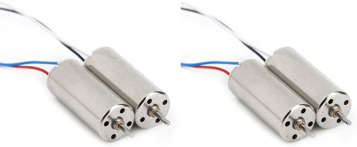 SnelShoppen - 4 Stuks 8520 Holle Kop Motor Coreless Motor voor Quadcopter, Elektrische Helicopter en DIY Drone - 3~5V, 0.15A, Lichtgewicht en Krachtig