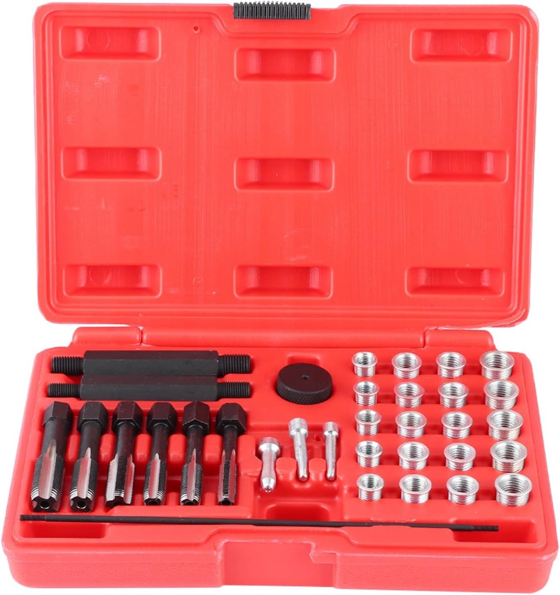Glowplug reparatieset 33-delig - hoogwaardig staal - voor beschadigde draadverbindingen - snelle oplossing - ShopVlot