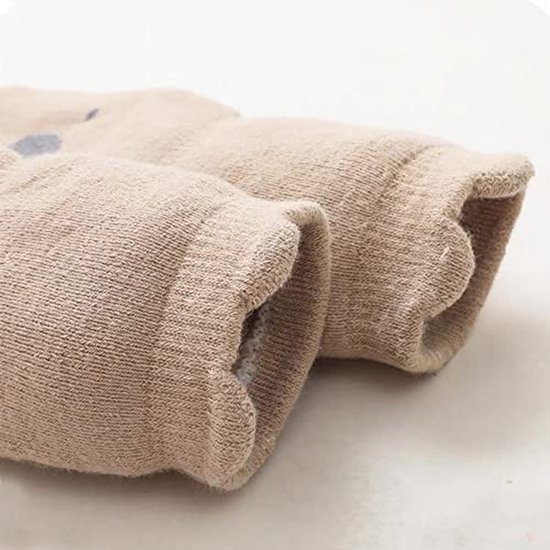 Babysokken - Wintersokken - Warme Voetjes - Anti-slip zolen - 5 paar - Multicolor — afbeelding 2