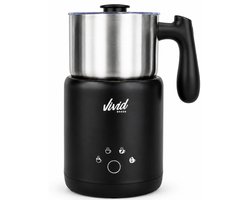 Vivid Green XXL Melkopschuimer - 600ml - Warm & Koud Schuim - Vaatwasserbestendig - 4-in-1 -…