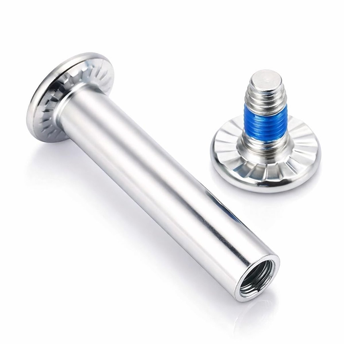 Dailygoods- Wielschroef 10 Stuks - Inline Skate Vervanging - Slijtvast - Duurzaam - Eenvoudige Installatie - 4 mm Inbuss - Skateschroeven