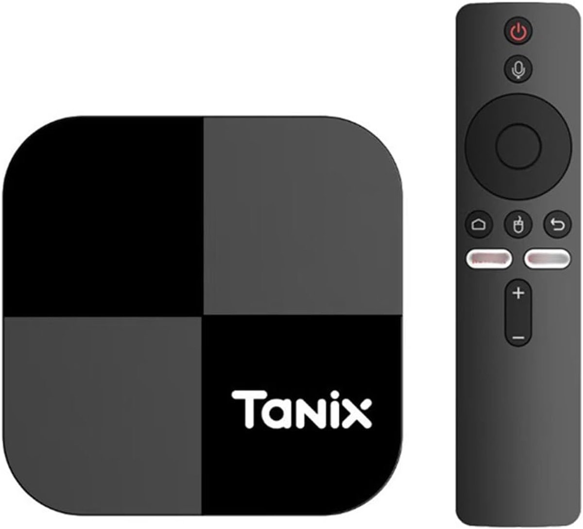 Smart TV Box - Android Box Mediabox - Films Kijken - WiFi 6 Technologie - 2GB+16GB - Zwart