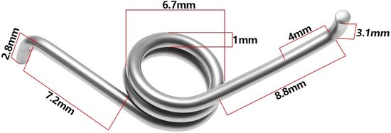 JHUBERS - 4Pcs Spinning Visserij Reel Lente - Reparatie Onderdelen voor Daiwa Vissen Accessoires van Jhubers — afbeelding 5