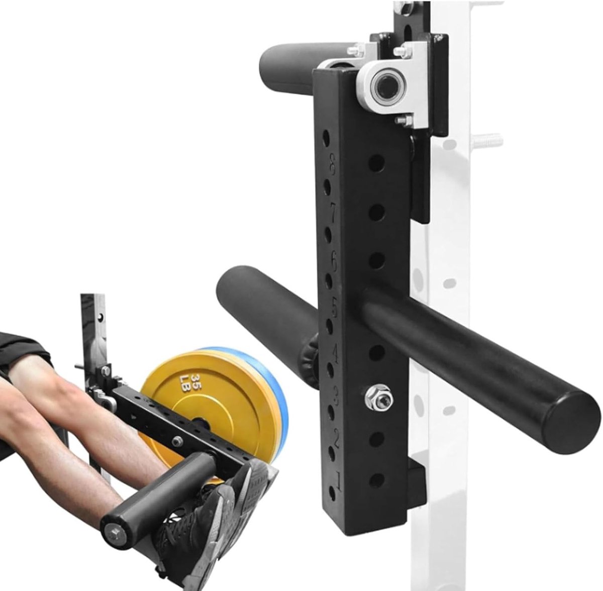 Beenmachine Accessoire - Been trainer - Spierversterking Benen - 8 Versnellingen Verstelbaar - Tot 200 kg - Zwart