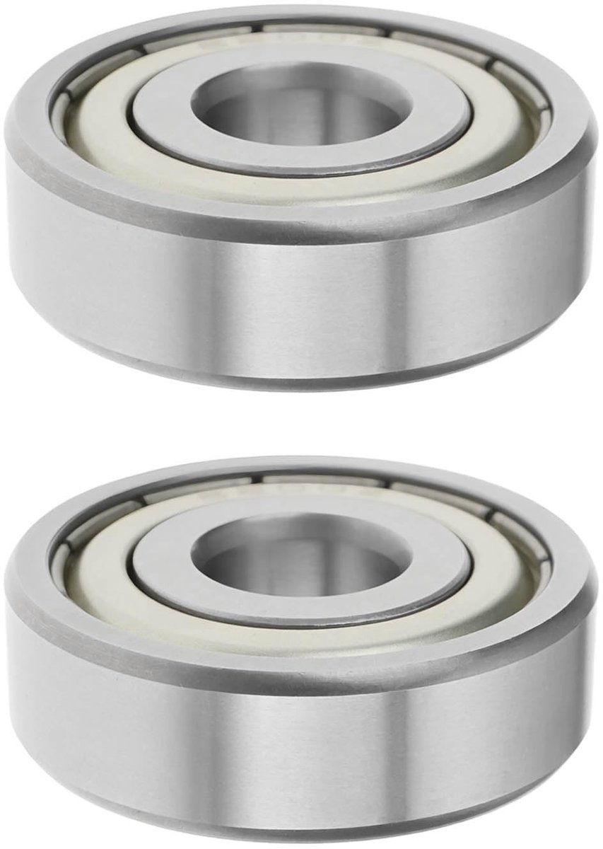 Dailygoods- Druklager 30x10x9mm - 2 Stuks - Compatibel met Jet 14 inch Houten Lintzaagblad - Vervanging BB-6200ZZ - Metalen Materiaal - Lange Levensduur - Lager