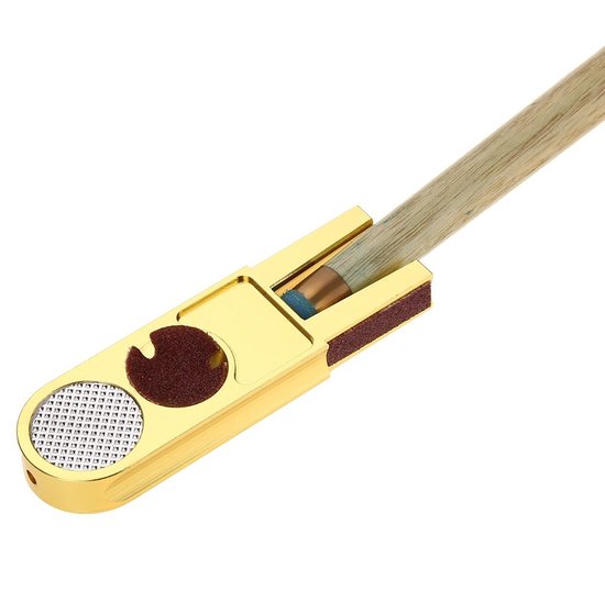 Dailygoods - Dailygoody - Snooker Pool Cue Tip Shaper - Multifunctionele Trimmer Tool - Sturdy en Duurzaam - Billiard Cue Tip Accessoire - Voor Snooker en Pool - U... van Dailygoods — afbeelding 3