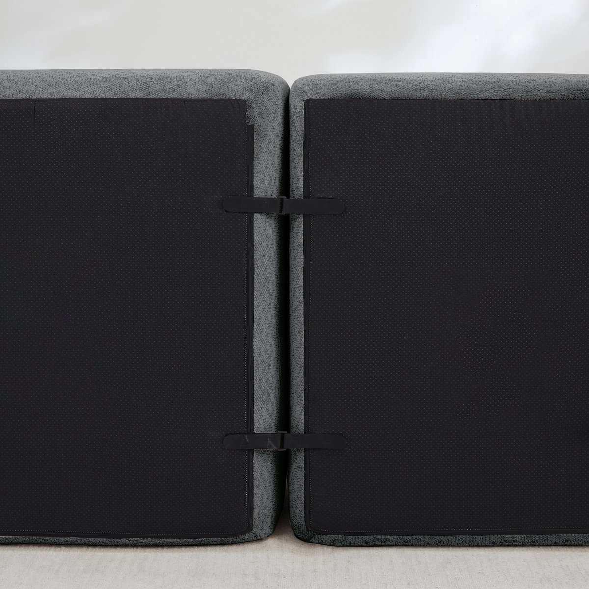 DESMIU Zitbank 366 x 104 x 79 cm - Modulaire 4-Zits Bank Met Diepe Zitting En Ergonomische