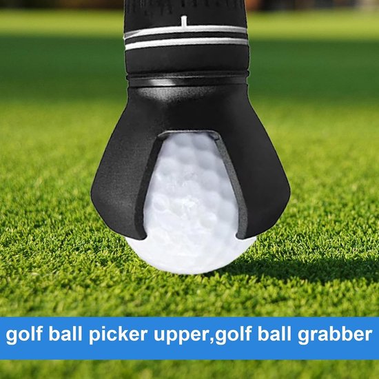 Balopvangklauw - Golftrainingsgadget - Golfballen Verzamelen - Stabiele Balgreep - 5.5 cm - Zwart — afbeelding 3