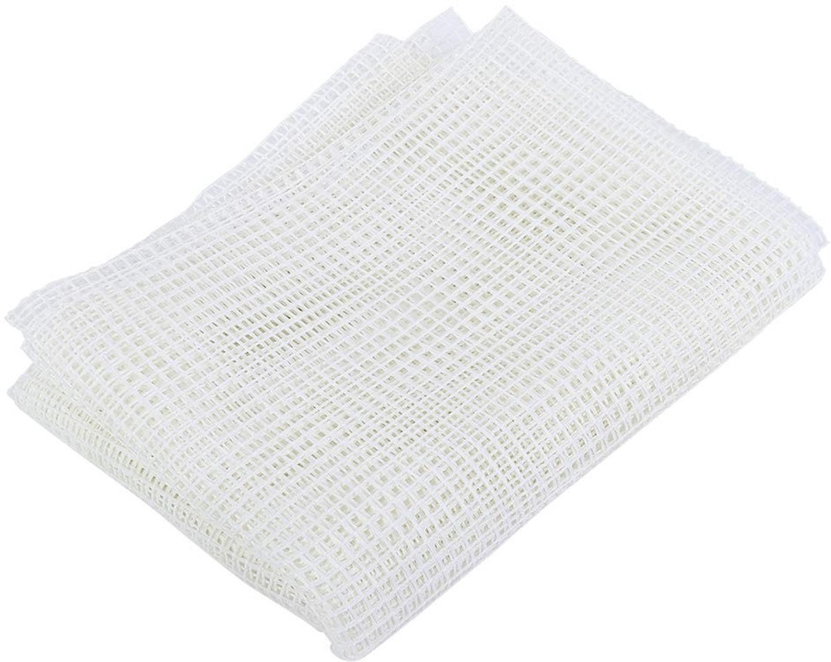 Dailygoods- Tapijt Breien Mesh Doek 150x100cm - Haaknaald - Glasvezel - Handgemaakt - Geschikt voor Beginners - Makkelijk te Gebruiken - Weefdoek
