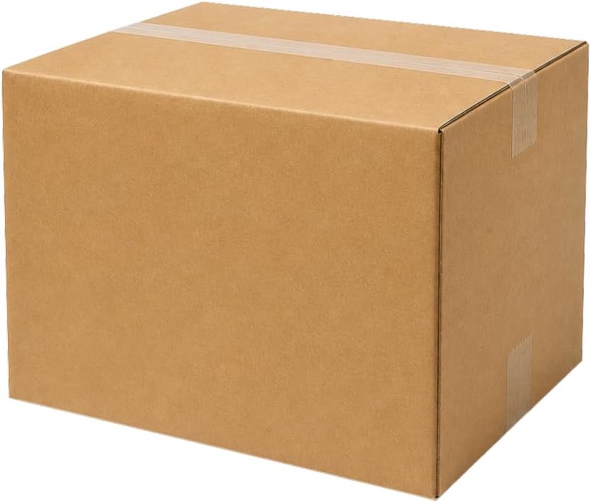 Verzenddozen Golfkarton - Stevige Vouwdozen - Veilige Verzending - Dubbelgolf BC - 485 x 385 x 400 mm - Bruin