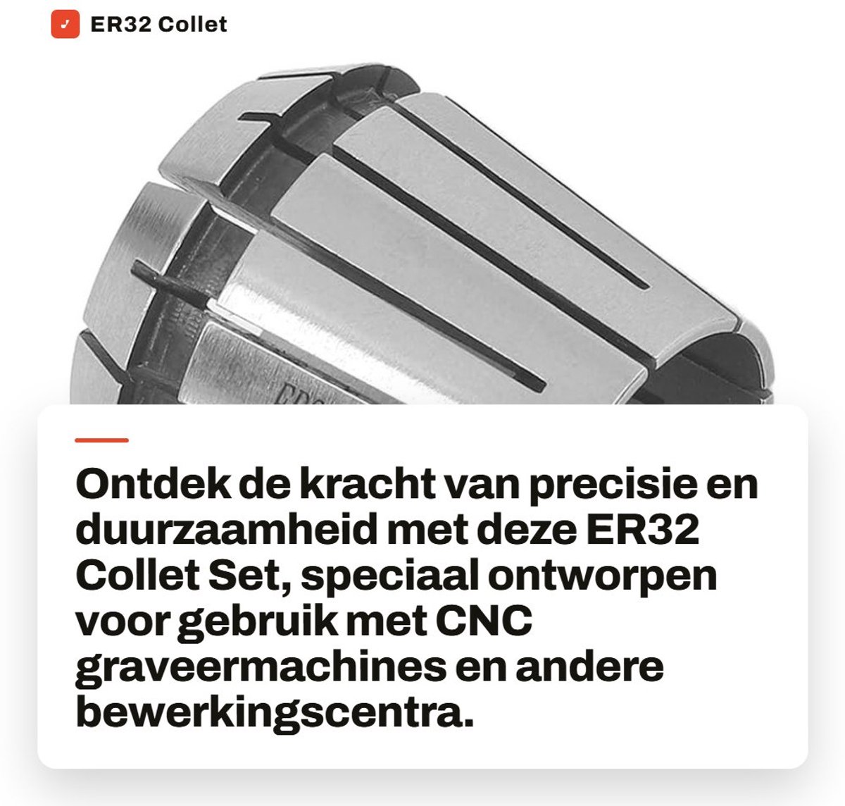 Dailygoods- Collet Set - Freesveerhuls - Hardmetaal - Strakke Klemkracht - Hoge Elasticiteit - Opbergdoos - Freeshouder