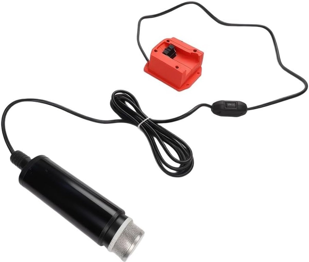 Waterpomp - Afvoerpomp - Zwembad leegpompen - Hoge doorstroming - 635 GPH - Zwart