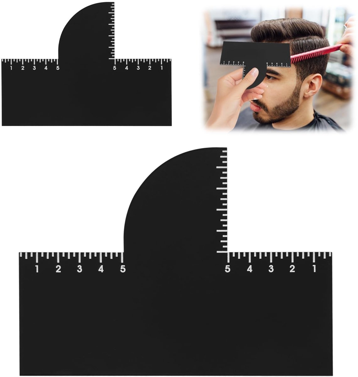 Dailygoods- Haarsnijgereedschap Professioneel Gebruik - Schaar - Kam - Scheermes - Kappersgereedschap - Precisie.