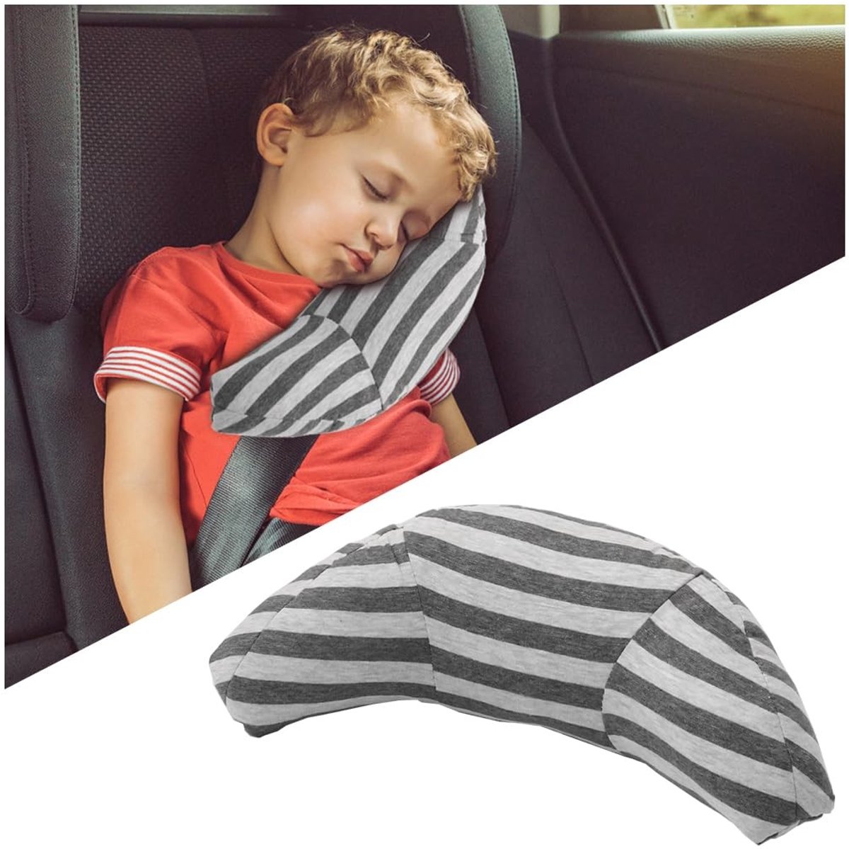 Dailygoods- Gordelkussen voor kinderen - Nekkussen/Schouderkussen